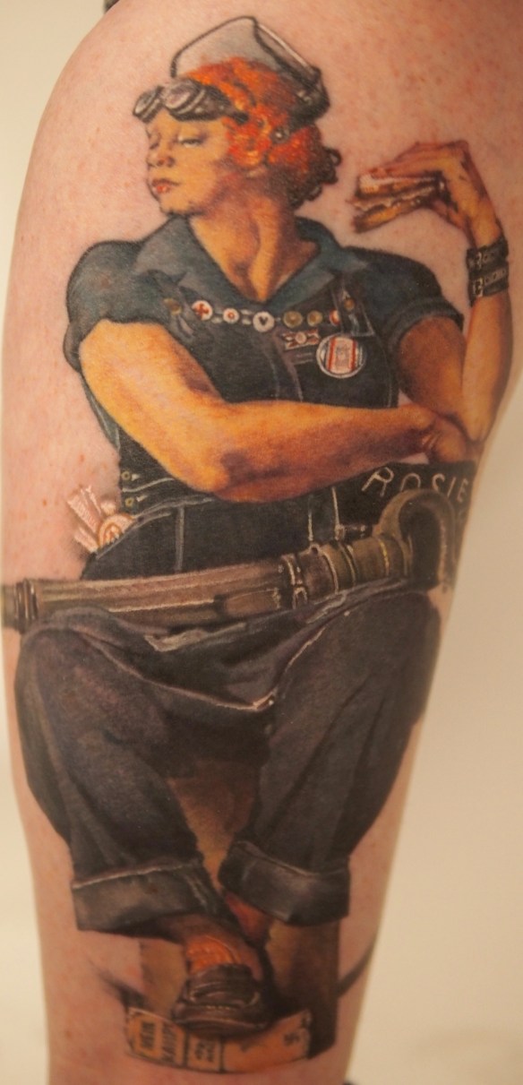 This gives you a feel for how complete Rosie is looking - next we will work on the background