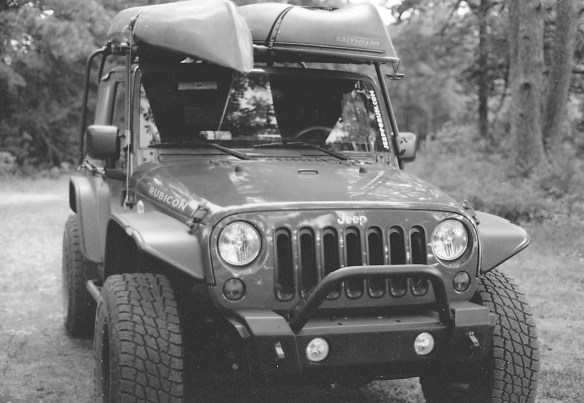 Kayaks Loaded - The Stone House - Oak Hill, Arkansas
