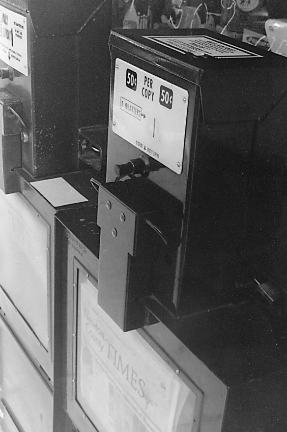 Newspaper Machines - Jasper, Arkansas